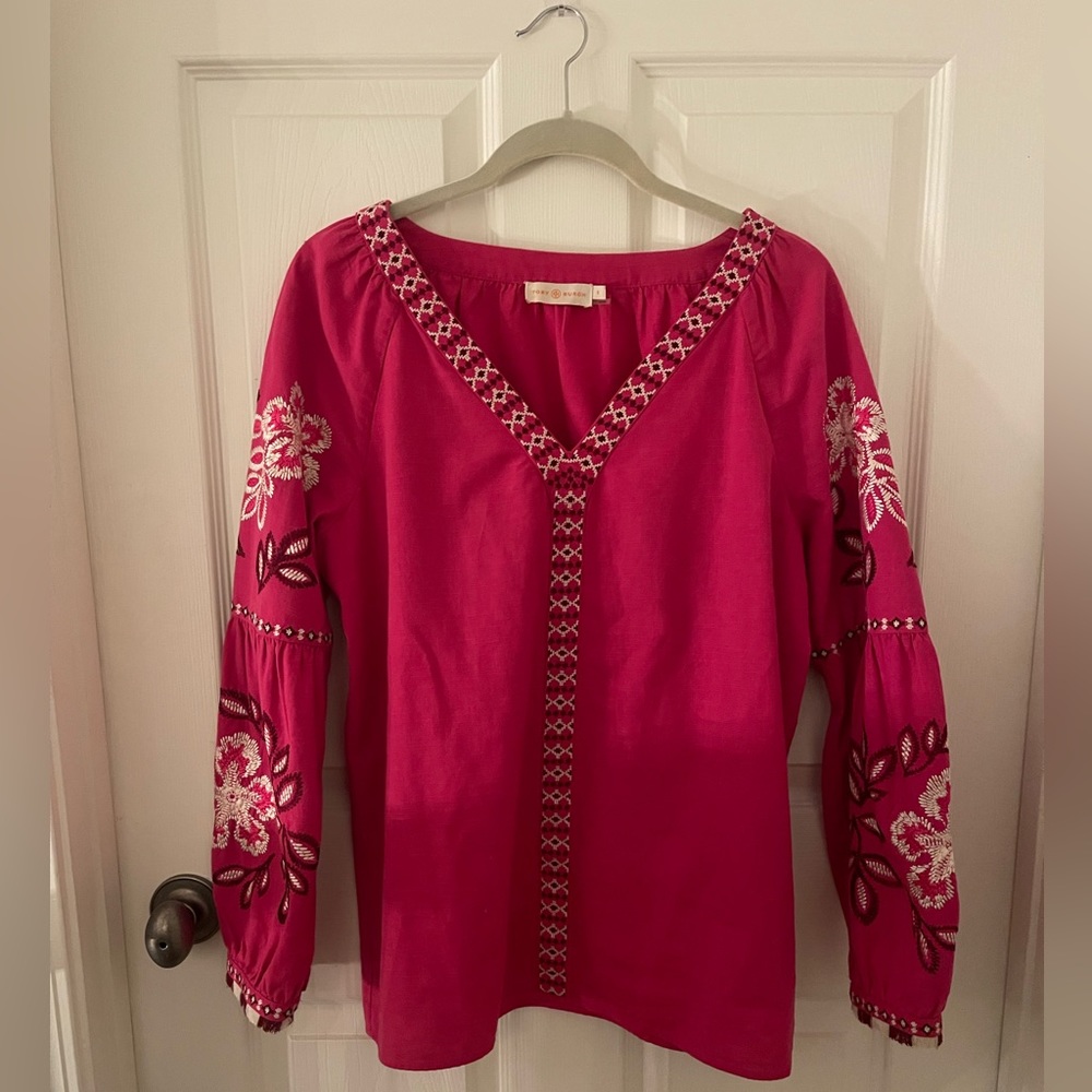 Tory Burch Pink Tunic
